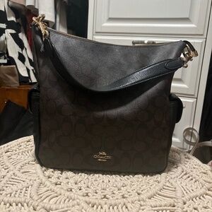 Coach Leather Shoulder Bag